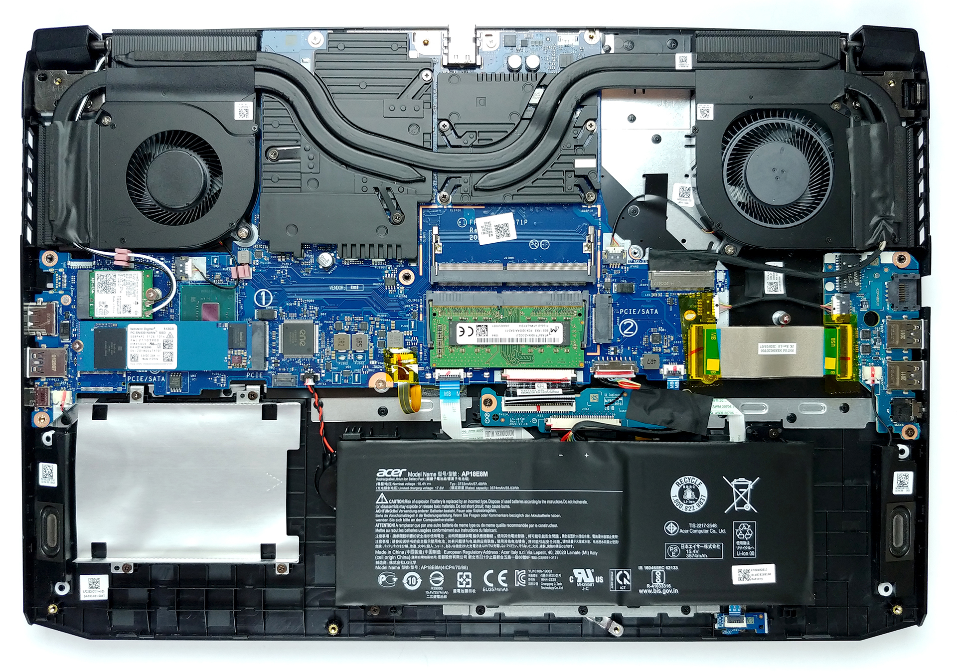 How to replace and fix ACER AN517-41 an517-52-72QF 30pin LED DC02003P300 LCD Cable (Acer Nitro 5 (AN517-52))